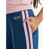 JUSTICE GIRL'S TRACK PANT - SIZE: YOUTH S - MARINE BLUE New