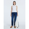 FREE ASSEMBLY WOMEN'S CUTAWAY TANK TOP - SIZE: WOMEN XL - VIVID WHITE New