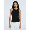 FREE ASSEMBLY WOMEN'S CUTAWAY TANK TOP - SIZE: WOMEN XL - BLACK SOOT New