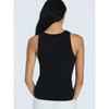 FREE ASSEMBLY WOMEN'S CUTAWAY TANK TOP - SIZE: WOMEN XL - BLACK SOOT New