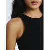 FREE ASSEMBLY WOMEN'S CUTAWAY TANK TOP - SIZE: WOMEN XL - BLACK SOOT New