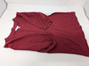 TIME AND TRU WOMEN'S COTTON CREWNECK TEE PUFF SLEEVES SIZE: XS - MAROON SUPREME New