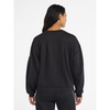 AVIA WOMEN'S LUXE FLEECE CREWNECK SWEATSHIRT - SIZE: WOMEN 2XL - BLACK SOOT New