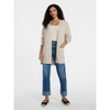 TIME AND TRU OPEN FRONT CARDIGAN SWEATER LONG SLEEVES SIZE: M - OATMEAL HEATHER New