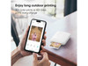 Liene Pearl K100, Portable Photo Printer, iOS and Android Smartphone compatible,