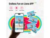 Liene Pearl K100, Portable Photo Printer, iOS and Android Smartphone compatible,