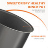 SWEETCRISPY 6 QT ELECTRIC PRESSURE COOKER 12-IN-1 MULTI DIGITAL COOKERS