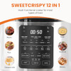 SWEETCRISPY 6 QT ELECTRIC PRESSURE COOKER 12-IN-1 MULTI DIGITAL COOKERS