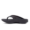 OOFOS OORIGINAL RECOVERY SANDAL SIZE: MEN 4 WOMEN 6 - BLACK