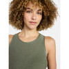 ATHLETIC WORKS BUTTERCORE TANK TOP (4-6) - SIZE: WOMEN S - GREEN MIDNIGHT DD New