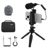 COMICA CVM-VM10-K2 FILMMAKER MINI TRIPOD WITH SHOTGUN MICROPHONE - BLACK