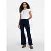 TIME AND TRU WOMEN'S CROPPED FLARE PANTS, 26" INSEAM - SIZE: WOMEN S - DARK NAVY New