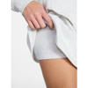 NO BOUNDARIES FLEECE DRAWSTRING SKORT, WOMEN’S SIZES SMALL 4-6 - GRAY New