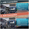 HOMLAB CD PLAYER FOR CAR - EXTERNAL CAR CD PLAYER WITH STEERING WHEEL REMOTE