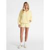 NO BOUNDARIES PLUSH BUNGEE CORD SHORTS, WOMEN'S SIZES MEDIUM 8-10 - YELLOW New