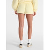 NO BOUNDARIES PLUSH BUNGEE CORD SHORTS, WOMEN'S SIZES MEDIUM 8-10 - YELLOW New