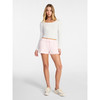 NO BOUNDARIES WOMEN'S FOLDOVER FLEECE SHORT - SIZE: WOMEN M - PINK CAMEO New