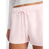 NO BOUNDARIES WOMEN'S FOLDOVER FLEECE SHORT - SIZE: WOMEN M - PINK CAMEO New
