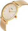 TIMEX METROPOLITAN QUARTZ DIAL LADIES WATCH - CHAMPAGNE