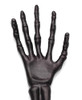 ONEIDA LATWARE UTENSIL SET, VINTRO HALLOWEEN SATIN BLACK SKELETON - BLACK