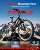 QARSWA 24/26 Mountain Bike 21-Speed Full Suspension MTB Steel Frame - BLACK New