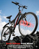 QARSWA 24/26 Mountain Bike 21-Speed Full Suspension MTB Steel Frame - BLACK New