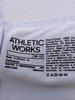 ATHLETIC WORKS GIRLS ACTIVE PLEATED OMBRÉ SKORT - SIZE: YOUTH L - PALE LILAC New