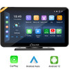 CARPURIDE W701 PLUS PORTABLE WIRELESS CAR STEREO, SUPPORT INSTALL APPS - BLACK