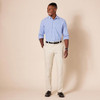 AMAZON ESSENTIALS MEN'S SLIM-FIT FLAT-FRONT DRESS PANT 36W X 31L - STONE New