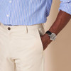 AMAZON ESSENTIALS MEN'S SLIM-FIT FLAT-FRONT DRESS PANT 36W X 31L - STONE New