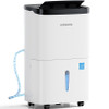 KESNOS 80 PINT DEHUMIDIFIER DOE 25 PT UP TO 5000 SQ. FT - WHITE/BLACK
