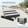 California Umbrella Outdoor Replacement Patio Chair Pad Set 2, 18 x 18 Inch