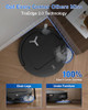 ECOVACS DEEBOT T50 OMNI ROBOT VACUUM AND MOP, 3.19” ULTRA-SLIM - BLACK