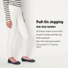 AMAZON ESSENTIALS WOMEN'S STRETCH DENIM MID-RISE PULL-ON SKINNY SIZE: 2 SHORT New