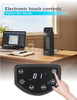 BLACK+DECKER OSCILLATING CERAMIC DESKTOP HEATER REMOTE ADJUSTABLE - BLACK