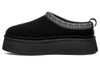 1159750 KOOLABURRA POLYESTER FUR-LINED HOUSE SHOE WOMEN 11 BLACK