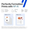 HP DESKJET 2855E WIRELESS ALL-IN-ONE COLOR INKJET PRINTER ONLY 2.4 GHZ New