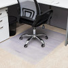 Mind Reader Office Chair Mat for Carpet Under Desk Protector Grips PVC - Clear