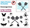 ULTRASONIC PEST REPELLENT 3 MODE SETTINGS AND PLUG-IN (6-PACK) - WHITE/BLACK