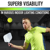FRANKLIN SPORTS X-26 INDOOR PICKLEBALLS - OFFICIAL SIZE - 12 PACK - OPTIC YELLOW New