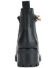 KARL LAGERFELD PARIS WOMEN'S LUG BOTTOM PIERSON MID SHAFT BOOTS - SIZE 9 - BLACK New