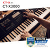 CASIO 61-KEY PORTABLE ARRANGER KEYBOARD 800 TONES 235 RHYTHMS DSP EFFECTS