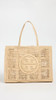 Tory Burch Women's Ella Hand Crocheted Large Tote Natural 151277-254 New