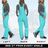 ARCTIX 14950X Women's Ski Bibs Insulated Pants Bluebird M/29" Inseam Winter New