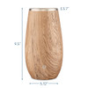 SNOWFOX WINE CHILLER W/OPTIMAL FIT, TEAK - WC0045-30