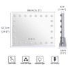 31.5"x 23.6" Vanity Mirror Makeup Mirror with Lights,10X Large LCL-8064-24-WHITE