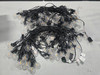 BRIGHTOWN OUTDOOR STRING LIGHTS 2 PACKS TOTAL LENGTH 109FT, 50 BULBS - BLACK