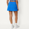 AMAZON ESSENTIALS WOMEN PERFORMANCE STRETCH PLEATED SKORT POCKETS BLUE M New