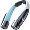TENVOLTI PORTABLE NECK FAN - 6000MAH 6 SPEEDS 20H BATTERY - WHITE-BLACK