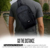 SOLO NEW YORK TABLET SLING BAG CROSSBODY BAG TRAVEL WALKING HIKING BLACK New